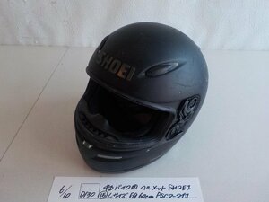 ヘルメット屋！●○(D130)中古　バイク用　ヘルメット　SHOEI（１５）Lサイズ　59-60ｃｍ　PSCマーク付　4-6/10（ま）