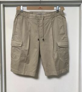 ◆【人気】giabsarchivio × Brilla per il gusto / 別注 TIZIANO ドローコード カーゴショーツ BEIGE 50