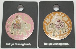 ピンズ　東京ディズニーランド　ミッキーマウス ミニーマウス 象　TOKYO DISNEY LAND　ピンバッジ ピンバッチ