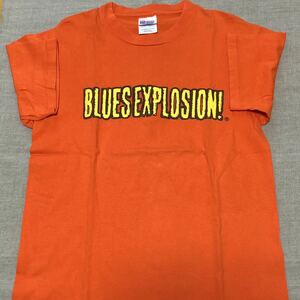 美品★レア★JON SPENCER BLUES EXPLOSION★ジョンスペンサーブルースエクスプロージョン★JSBX★バンドTシャツ★オレンジ★ADULT M★USA製