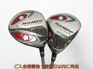 ゴルフ YONEX ヨネックス NANOV NEXTAGE フェアウェイウッド 9W.11W 2本セット フレックスR まとめ売り S02-398tm/F7