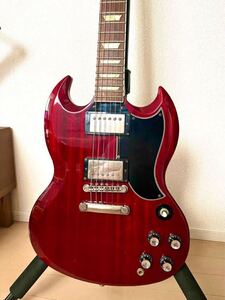 Epiphone Japan SG 日本製　1999年フジゲン製　CHERRY 国産　SGタイプ ギブソンヘッド