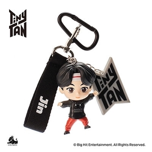 同梱可★BTS 防弾少年団 TinyTAN(タイニータン) 公式★韓国販売品★FIGURE KEYRING with Tmoney Card★JIN★送料300円