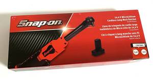 ★未使用品★ Snap-on スナップオン 1/4 14.4V ロングネックラチェット CTR817MBW1 バッテリー付き Long-Neck Ratchet CTR817 I250120