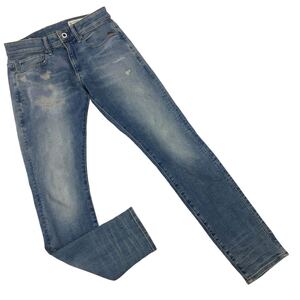 C364-40 G-STAR RAW ジースターロゥ デニム ジーンズ Gパン パンツ ボトムス ズボン メンズ W30L32 ブルー 青