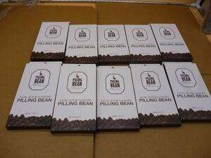 PILLING BEAN　ピーリングビーン　コーヒー洗顔　12ｇ（4ｇ×3パック）10箱セット　ビ132　(在注）　　　送料無料 管ta　　23SEP