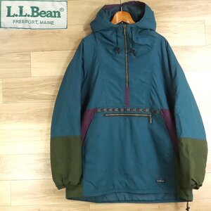 *7R/O1.9-6　80s　ビンテージ　USA製　L.L.Bean　エルエルビーン　アノラックパーカー　ナイロンジャケット　プルオーバー　シンサレート