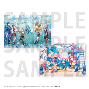 【新品/公式】初音ミク Happy 16th Birthday-Dear Creators- Surprise Party A4クリアファイルセット 公式グッズ colleize