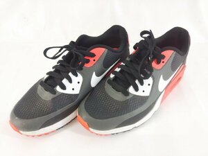 NIKE GOLF ナイキゴルフ CU9978-010 ゴルフシューズ AIR MAX 90G ブラック オレンジ 25.5