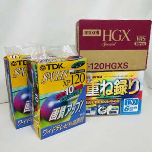 10本セット×4個 VHSテープ TDK/maxell/FUJIFLIM ※2400010379420