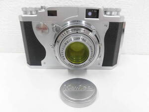 カメラ祭 KonicaⅡコニカ 2 B レンジファインダー フィルムカメラ Hexar 1:2.8 f=50mm 作動未確認