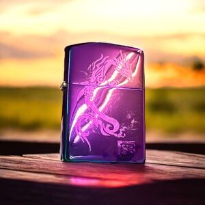 TADDI オイルライター 龍 ドラゴン ZIPPO ジッポー ライター 立体感 ジッポ