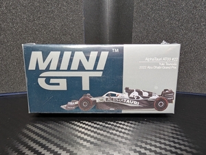 【MINI GT】Alpha Tauri AT03 F1 ＃22 2022 Yuki Tsunoda アルファタウリ 角田祐毅 1/64