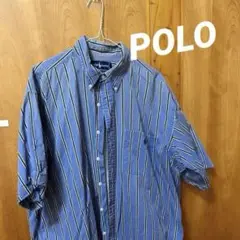 ラルフローレン　シャツ　 XL メンズ アメカジ POLO シティ 夏 半袖