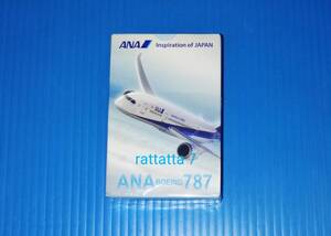 ☆非売品☆ANA☆BOEING 787☆トランプ☆全日空☆飛行機