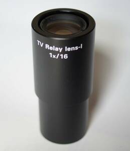 Microscope Japan　品質保証　返品可　Nikon　TV relay lens-I 1X/16　Φ30mm　Eclipse用　中古 ニコン
