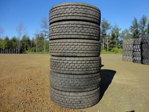 □371 ミックス 美品 ブリヂストン M800 265/70R19.5 140/138J 6本 2015年製