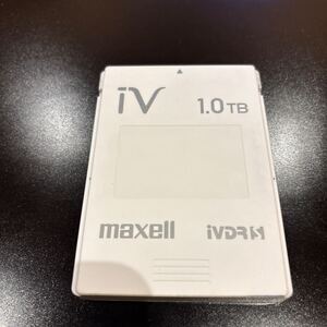 maxell iVDR-S1.0TB カセットハードディスク iVDR-s マクセル 1テラ HDD 検品済み