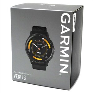 【美品/箱説付き】GARMIN/ガーミン Venu3 010-02784-41 フィットネスGPSウォッチ ブラック Suica対応 スマートウォッチ 腕時計【69】