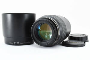 ★☆【動作美品！】 #2141073 ①キャノン Canon EF 100mm F2.8 USM MACRO EFマウント AF一眼用 単焦点マクロレンズ☆★