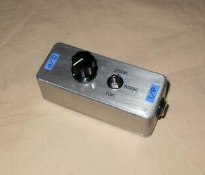 ボリュームボックス　3wayインピーダンス仕様　新品　＃329　E.W.S. SUBTLE VOLUME CONTROL volume box