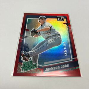 【JACKSON JOBE】 2023 Panini Donruss rated prospect 2023枚限定★即決