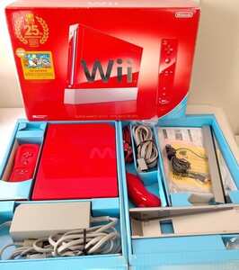 Nintendo　Wii　スーパーマリオ　25周年限定モデル　美品　レア　セット