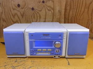 □Cb/341☆パナソニック Panasonic☆MD/CD システムミニコンポ☆SA-PM60MD☆ジャンク