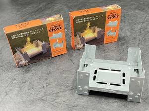 東亜 POCKET STOVE/ポケット ストーブ 2個 セット アウトドア レジャー TOA-TM-HPCST-001