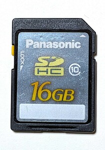 Panasonic　SDカード　16GB　クラス10☆SDHC