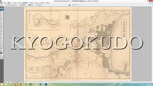 ★昭和２年(1927)★伊東温泉場地図★スキャニング画像データ★古地図ＣＤ★京極堂オリジナル★送料無料★