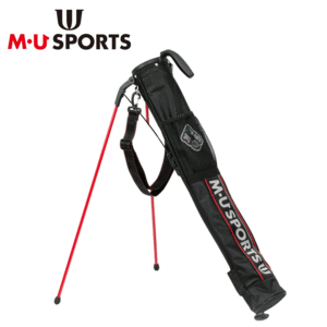 M・U SPORTS ロゴテープ セルフスタンド 703H1424【MUスポーツ】【クラブケース】【セルフ】【ブラック】【SelfStand】