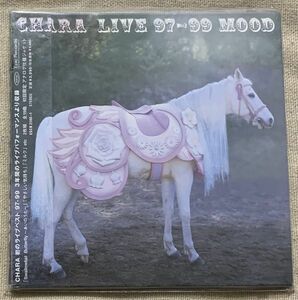 CD2枚組 CHARA プロモ Promo LIVE 97-99 MOOD チャラ ライヴ盤 紙ジャケ ESCB2100-01 未開封?