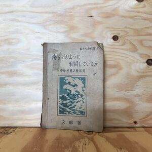 ☆きＥ‐190625　［海をどのように利用しているか　私たちの科学9　中学校第2学年用］海洋と生物