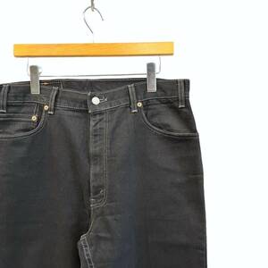 00s ビンテージ Levis 505 ストレート ブラックデニム パンツ USA製 W36 00年代 ヴィンテージ リーバイス505 アメリカ製