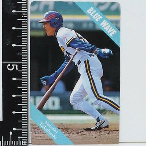 94年 カルビー プロ野球カード No.17【高橋 智 外野手 オリックス ブルーウェーブ】平成6年 1994年 当時物 Calbeeおまけ食玩BASEBALL 中古