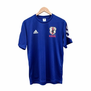 10s adidas アディダス キリンチャレンジCUP KIRIN 日本代表 SAMURAI BLUE Tシャツ JFA 2016年