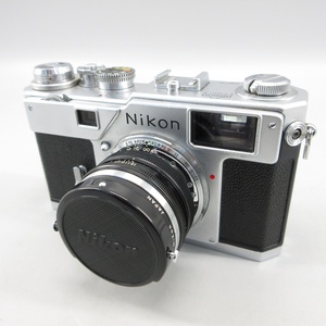 1円〜 Nikon ニコン S3 シルバー / NIKKOR-S 5cm F1.4 レンジファインダーカメラ 空シャッター確認済み 91-3278205【O商品】