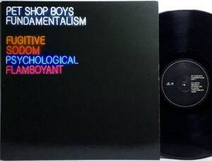 【英欧12】 PET SHOP BOYS ペット・ショップ・ボーイズ FUNDAMENTALISM / FUGITIVE / 2006 12インチレコード 00946 364781 1 1 試聴済