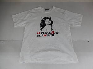 HYSTERIC GLAMOUR　ヒステリックグラマー　24SS　2TONE　DEVIL　WOMAN　Tee　サイズL