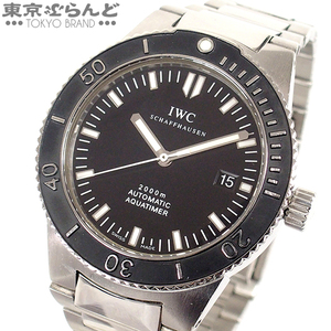 101739972 IWC International Watch Company GST アクアタイマー IW353602 ブラック SS 腕時計 メンズ 自動巻 仕上済