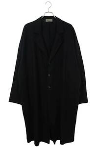 ヨウジヤマモトプールオム YOHJI YAMAMOTO POUR HOMME HR-T88-984 サイズ:3 天竺ロングコート 中古 BS99