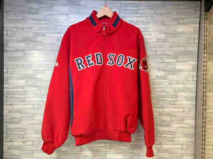 MLB RED SOX レッドソックス majestic マジェスティック アウター スタジャン Mサイズ レッド