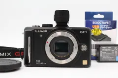 ＜＜新品充電器&バッテリー（社外品）＆EVF（DMW-LVF1）付き！！＞＞【並品】PANASONIC パナソニック GF1  ブラック DMC-GF1-K #LE2024844