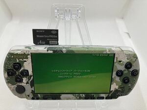 美品　PSP3000メタルギアソリッドモデル　遊べるセット　SONY ソニー プレイステーションポータブル 