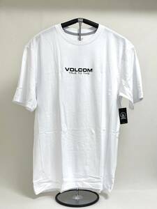 VOLCOM ボルコム AF512301WHT② メンズ XXL キングサイズ（3L） 半袖Tシャツ ロゴティー LogoTee ホワイト色 ヴォルコム 新品即決 送料無料