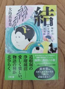 大島真寿美　結　妹背山婦女庭訓　波模様　文春文庫