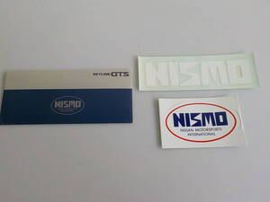 旧車 日産 スカイライン GTS NISMO ステッカー 販売店 販促品