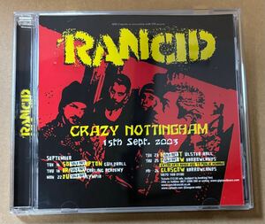 Rancid CD Crazy Nottingham