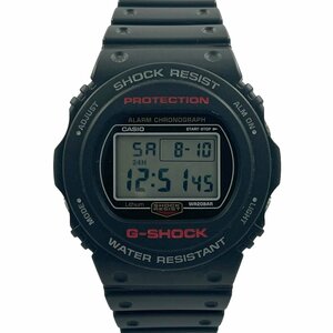 24-2920 【美品/電池交換済み】 カシオ DW-5750E-1JF ジーショック G-SHOCK 35周年 復刻スティング クオーツ 電池式 ブラック 黒系 メンズ